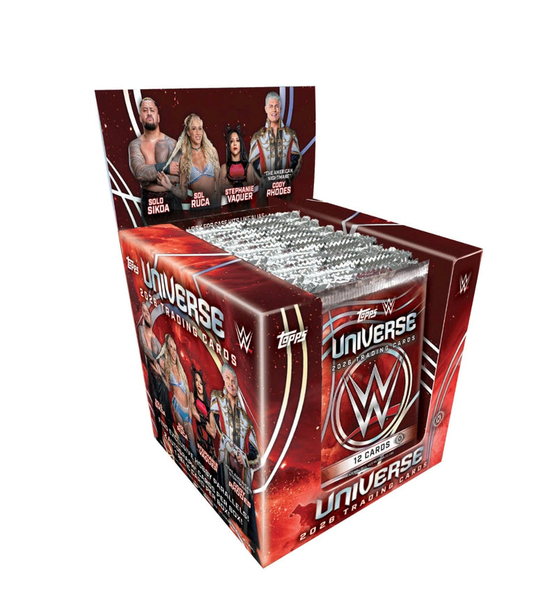 2026 Topps Universe WWE Hobby Box Factory Sealed 2 autographs + 1 relic per box