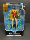 McFarlane Toys DC Multiverse Robin Silver Age Gold Label 7” Action Figure