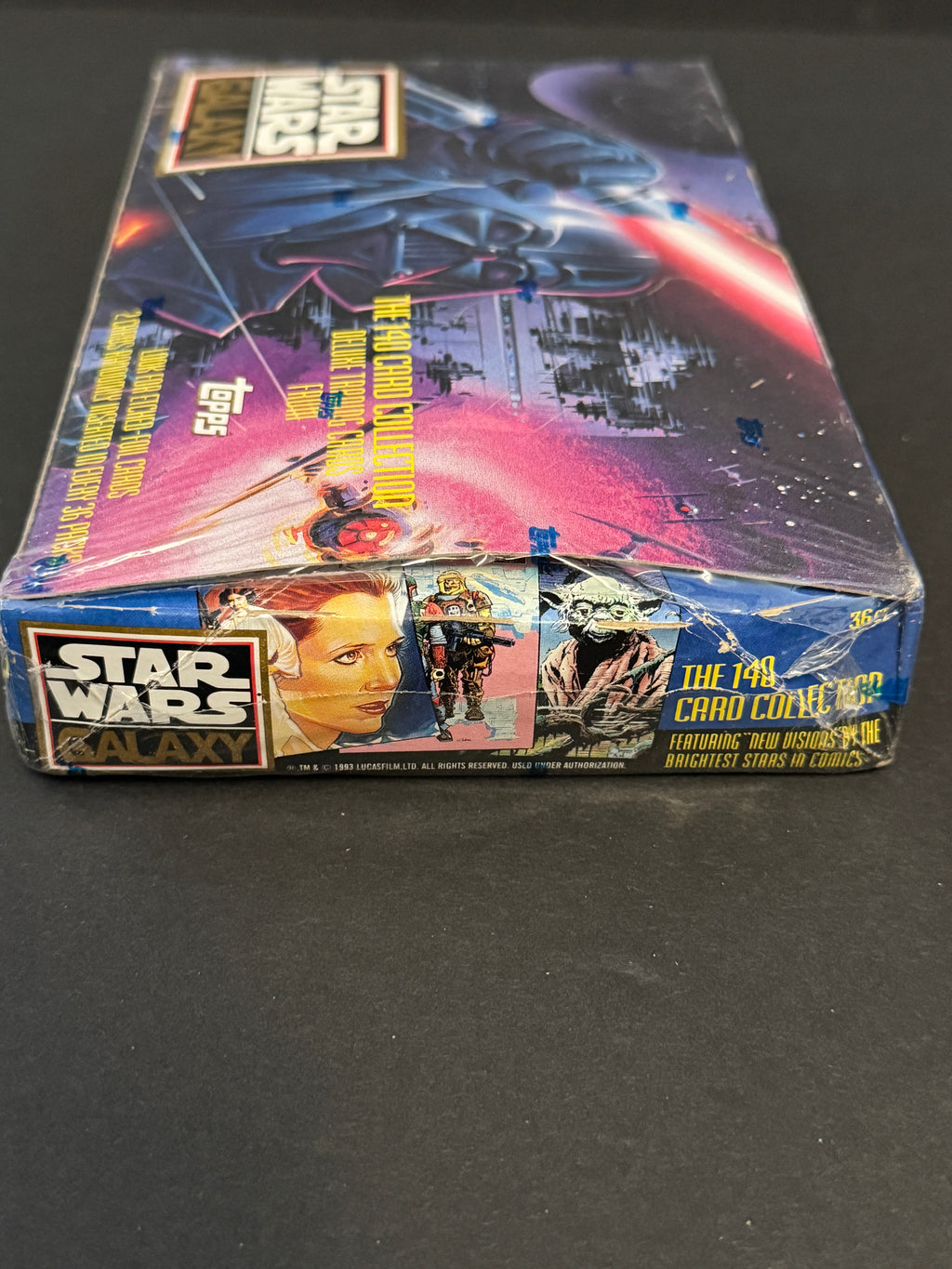 1993 Topps Star Wars Galaxy Series 1 Trading Card Hobby Box - Factory Sealed (Damaged Seal)