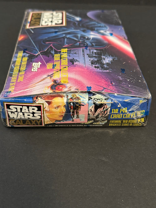 1993 Topps Star Wars Galaxy Series 1 Trading Card Hobby Box - Factory Sealed (Damaged Seal)