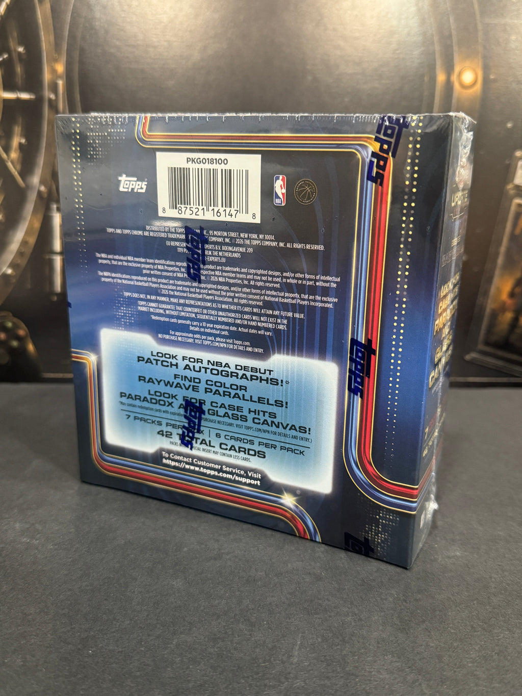 2025-26 Topps Chrome Basketball Update Series Mega Box – Factory Sealed