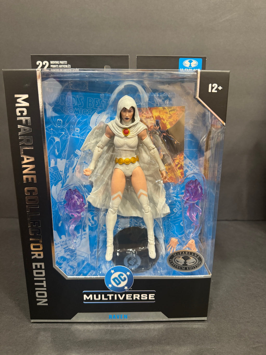 McFarlane DC Multiverse Raven Platinum Edition Collector Edition #69 7” Figure