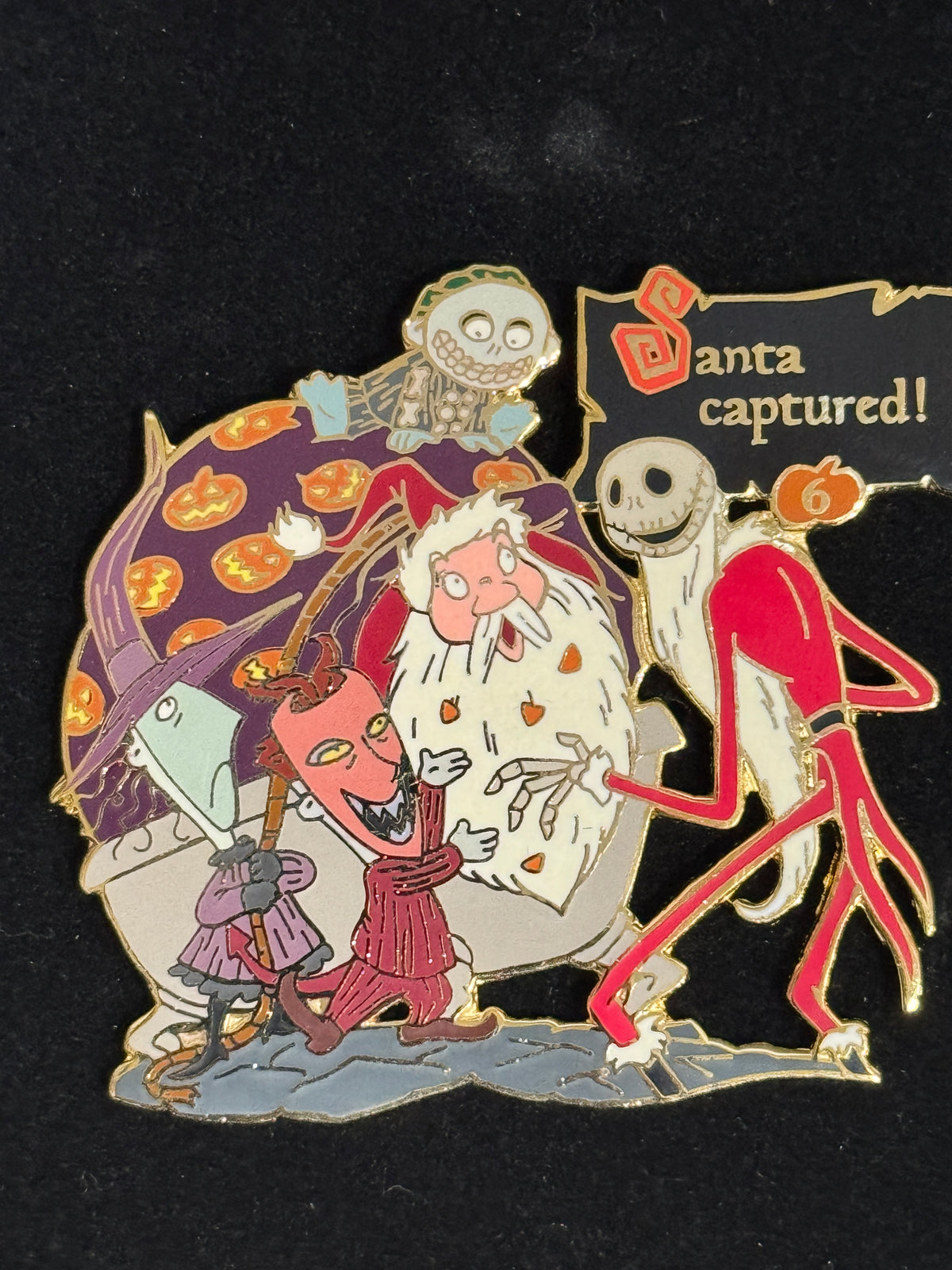 Disney Auctions Nightmare Before Christmas Complete Story Set 12 Pins LE 100