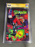 Spawn #1 (CGC 9.8) - Signed by Todd McFarlane (Green Paint Pen)
