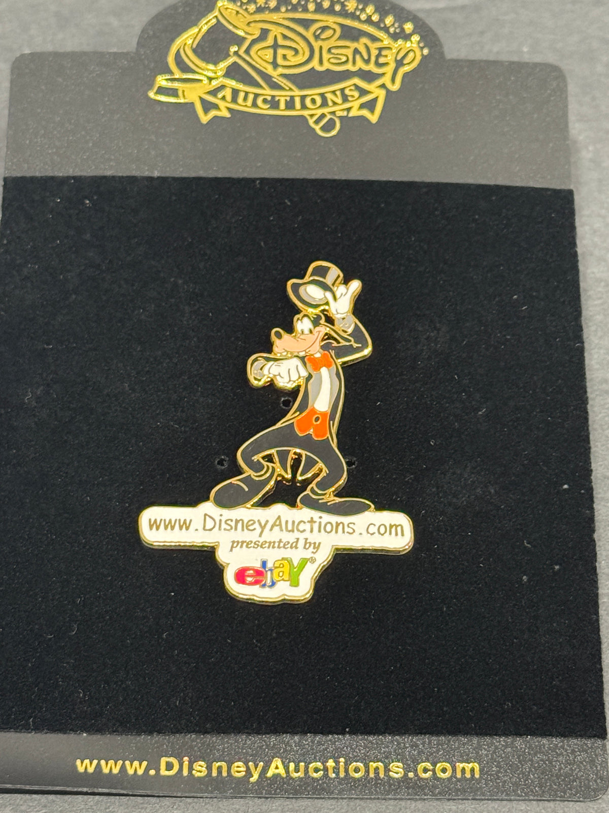 Disney Auctions Goofy Tuxedo eBay GWP Pin LE 5000 PP30558