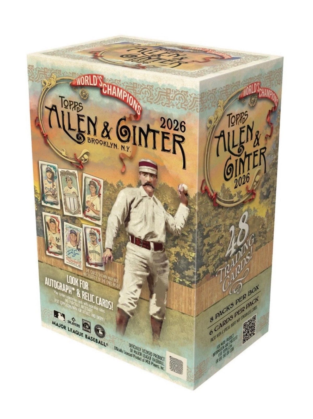 2026 Topps Allen & Ginter Baseball Blaster Box – Factory Sealed