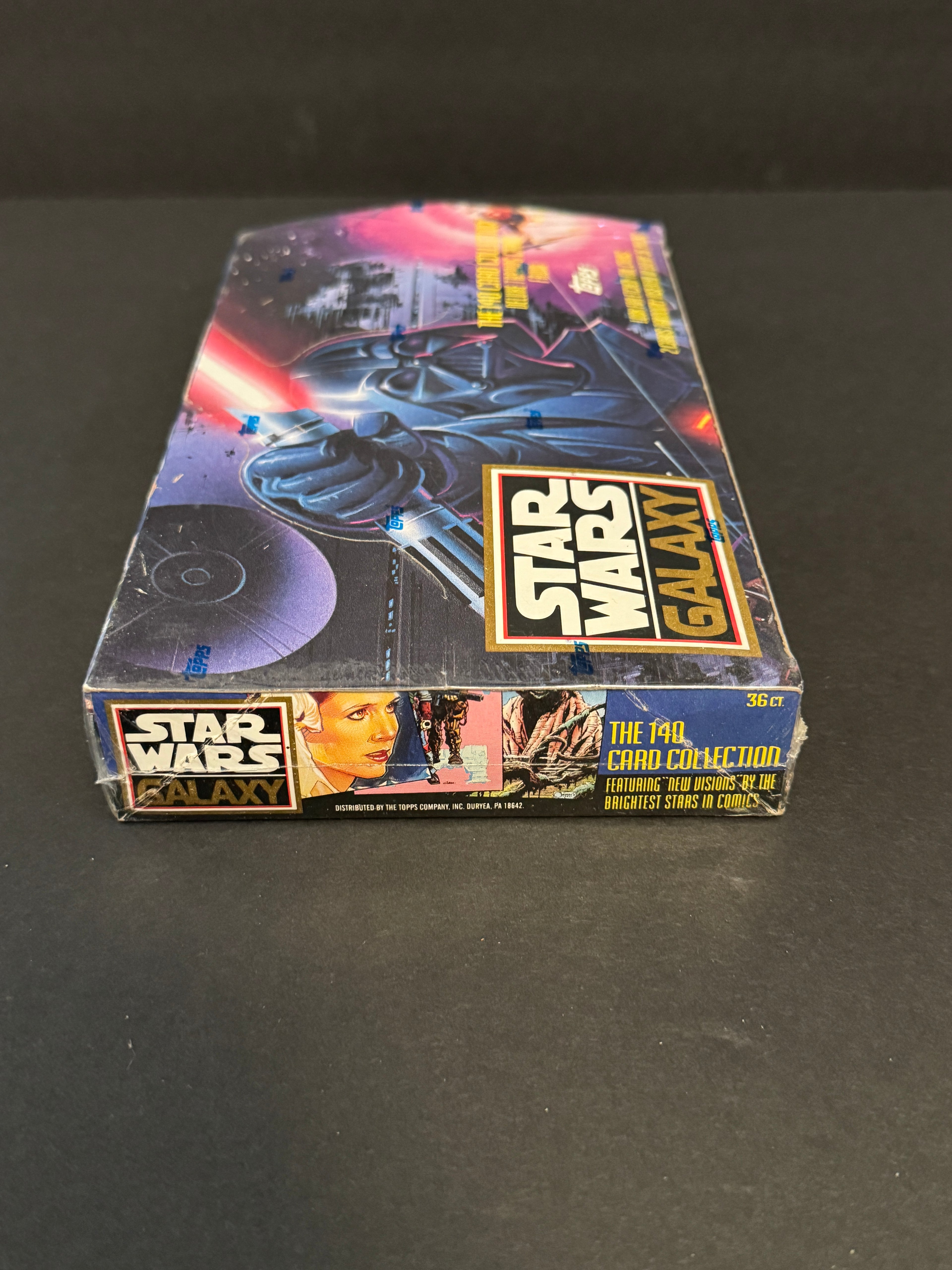 1993 Topps Star Wars Galaxy Series 1 Trading Card Hobby Box - Factory Sealed (Damaged Seal)