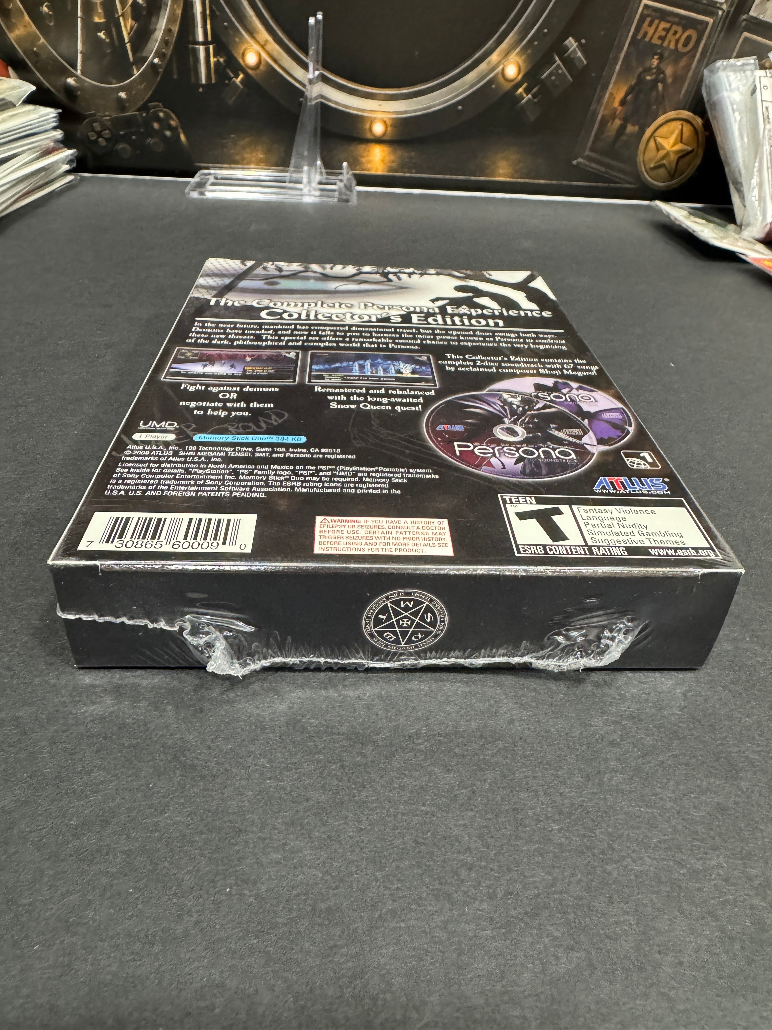 Shin Megami Tensei: Persona Collector's Edition (Sony PSP) - Brand New Factory Sealed