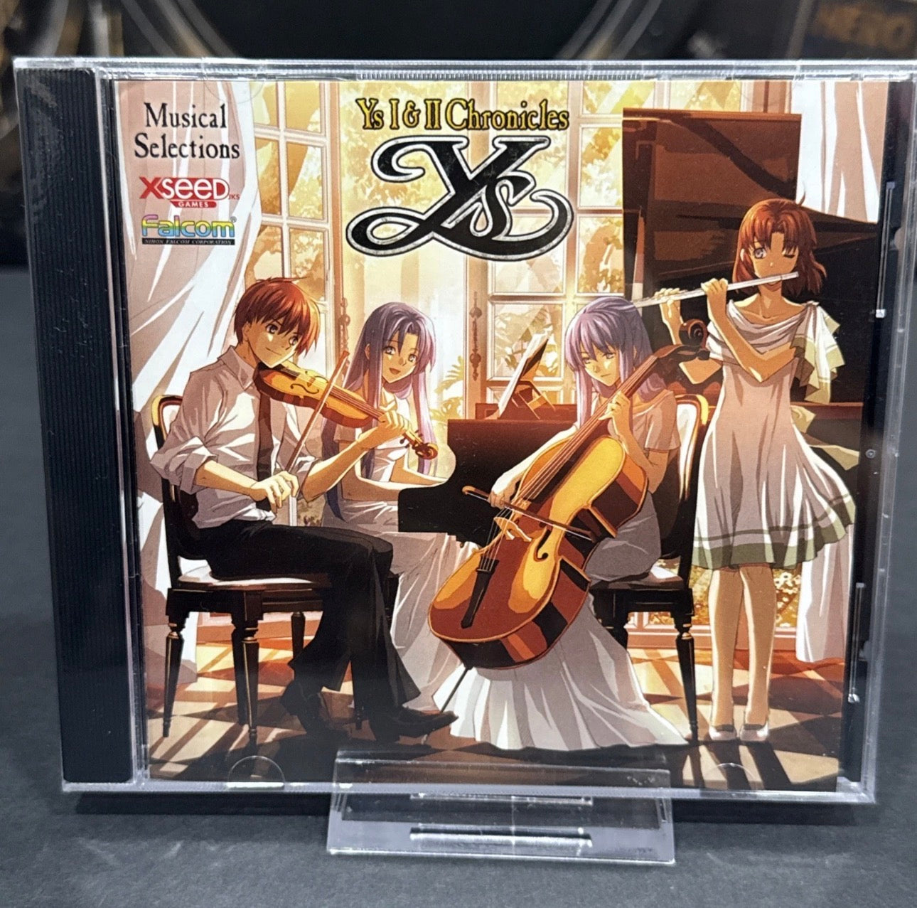 PSP Ys 1 & 2 Chronicles Premium Edition Complete Sealed Game & CD Outer Box Open