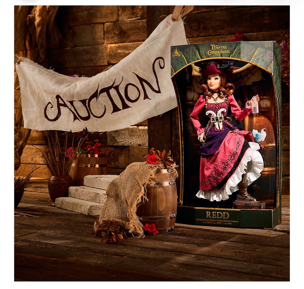 Disney D23 Redd Limited Edition Doll – Pirates of the Caribbean – LE 3000