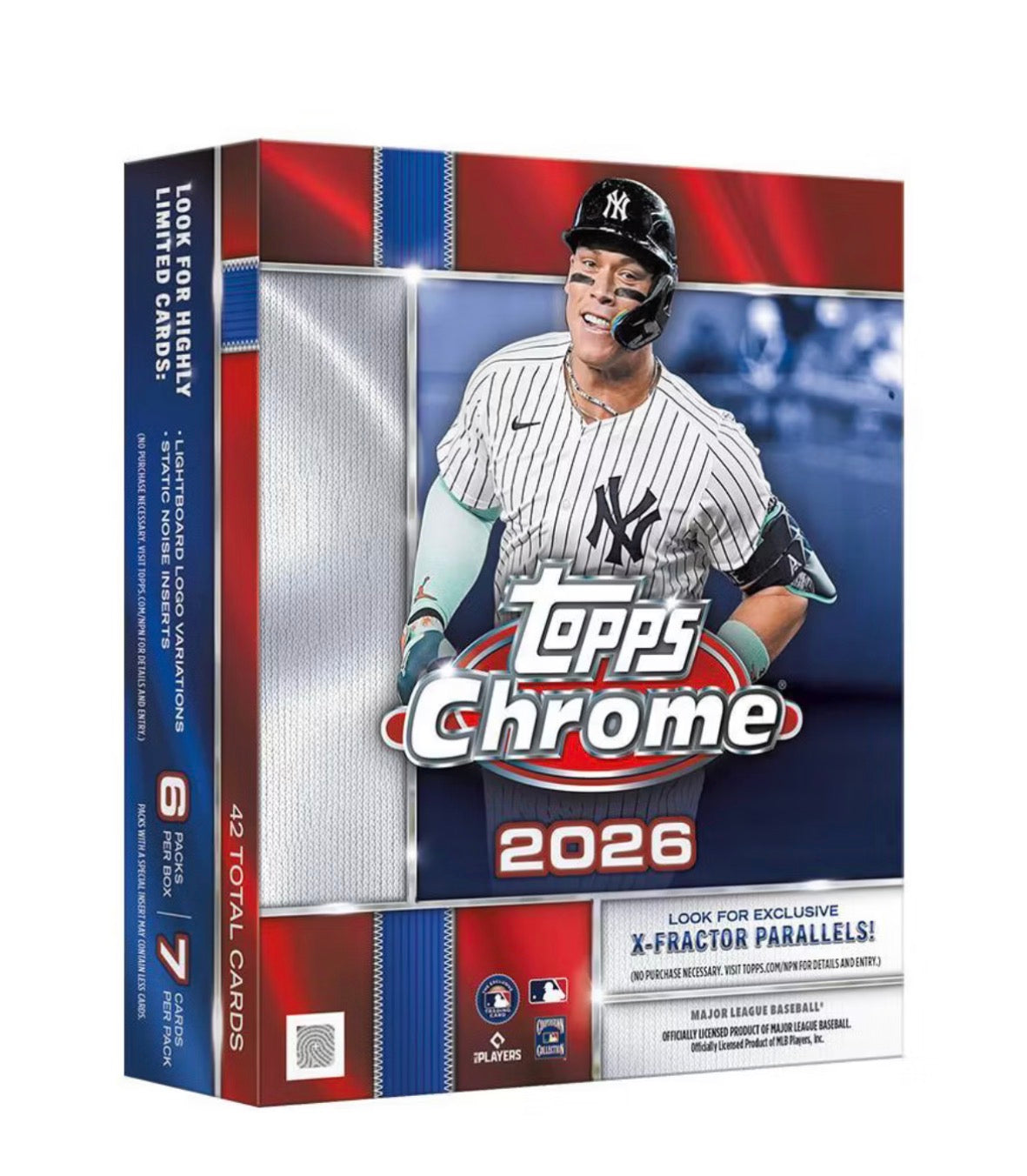 2026 Topps Chrome Baseball Mega Box – Factory Sealed – X-Fractor Parallels