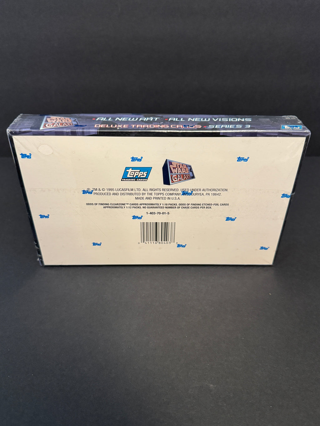 1995 Topps Star Wars Galaxy Series 3 Trading Card Hobby Box - Factory Sealed