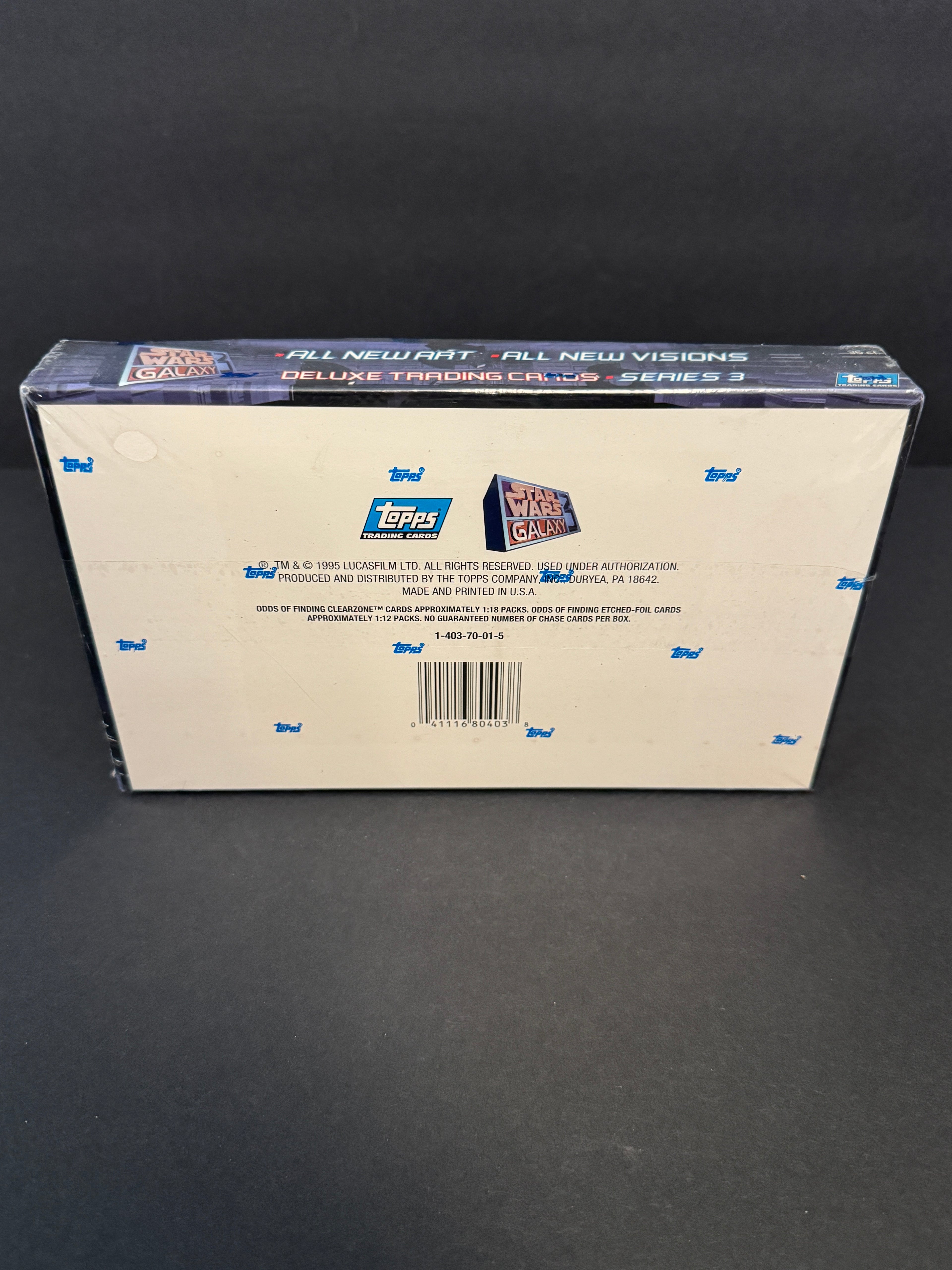 1995 Topps Star Wars Galaxy Series 3 Trading Card Hobby Box - Factory Sealed