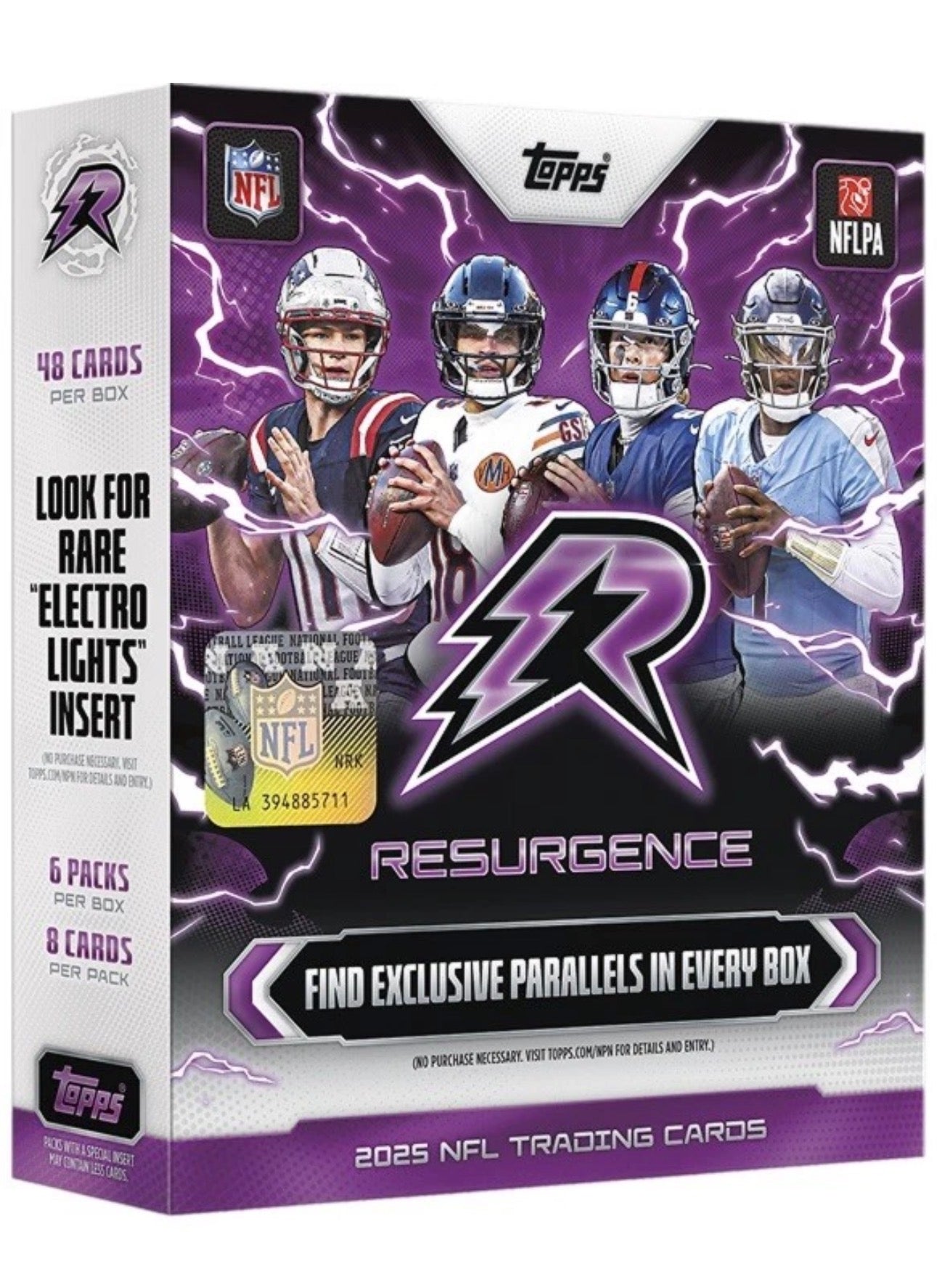 2025 Topps Resurgence Football Mega Box Sealed
