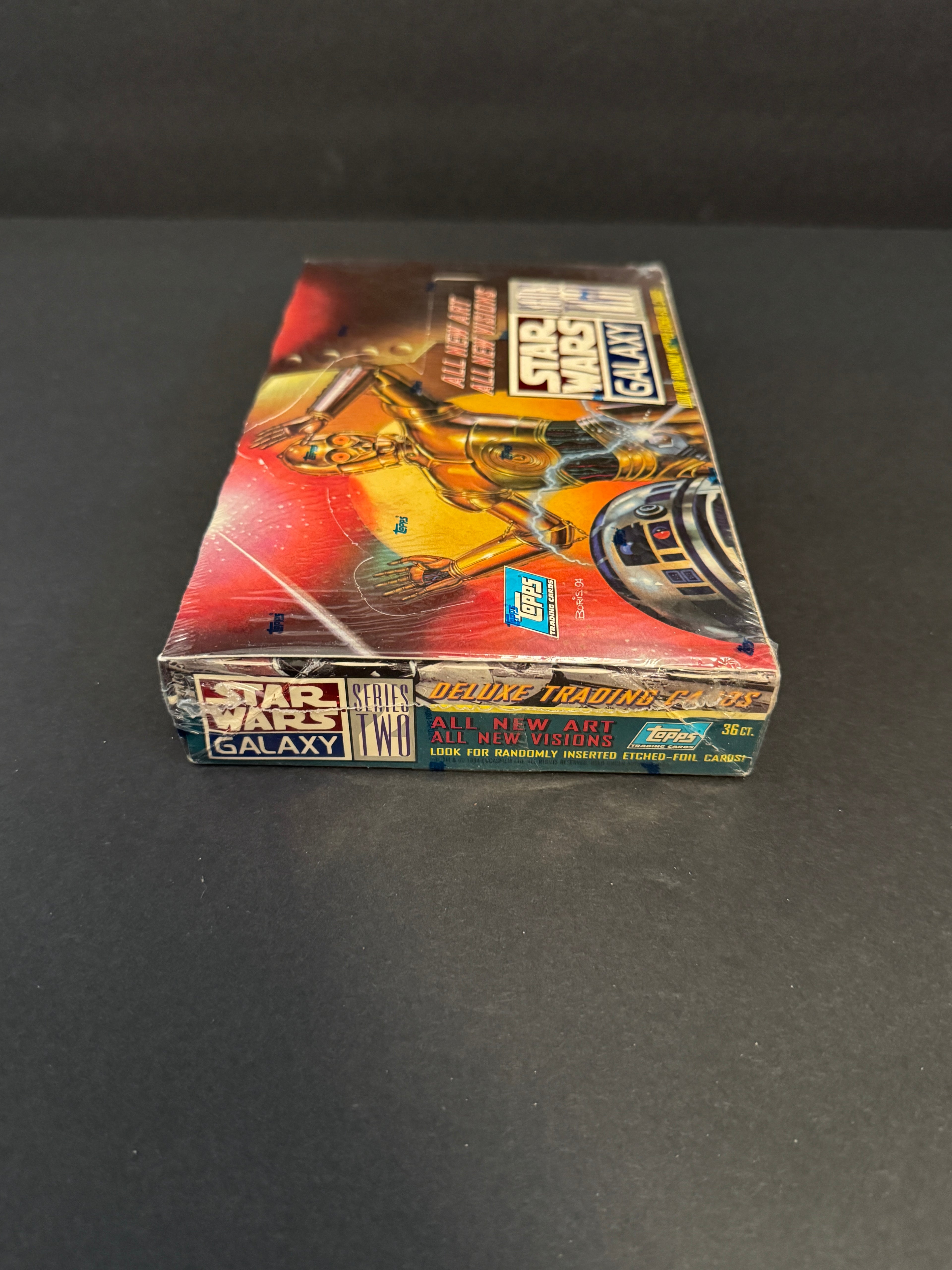 1994 Topps Star Wars Galaxy Series 2 Trading Card Hobby Box - Factory Sealed