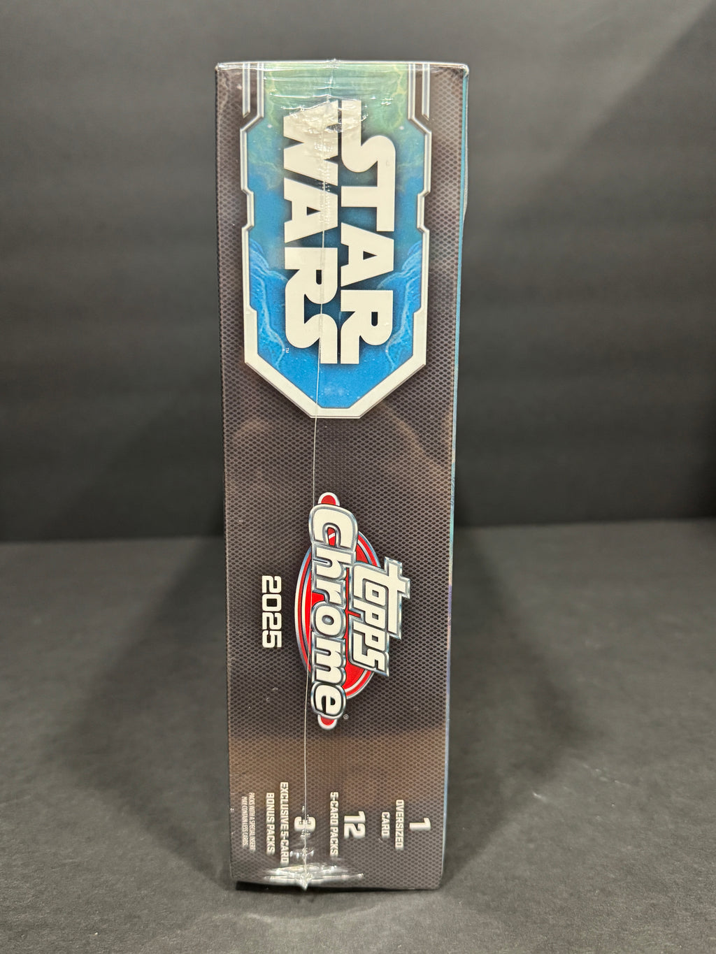 2025 Topps Chrome Star Wars Super Box Costco Exclusive – Factory Sealed
