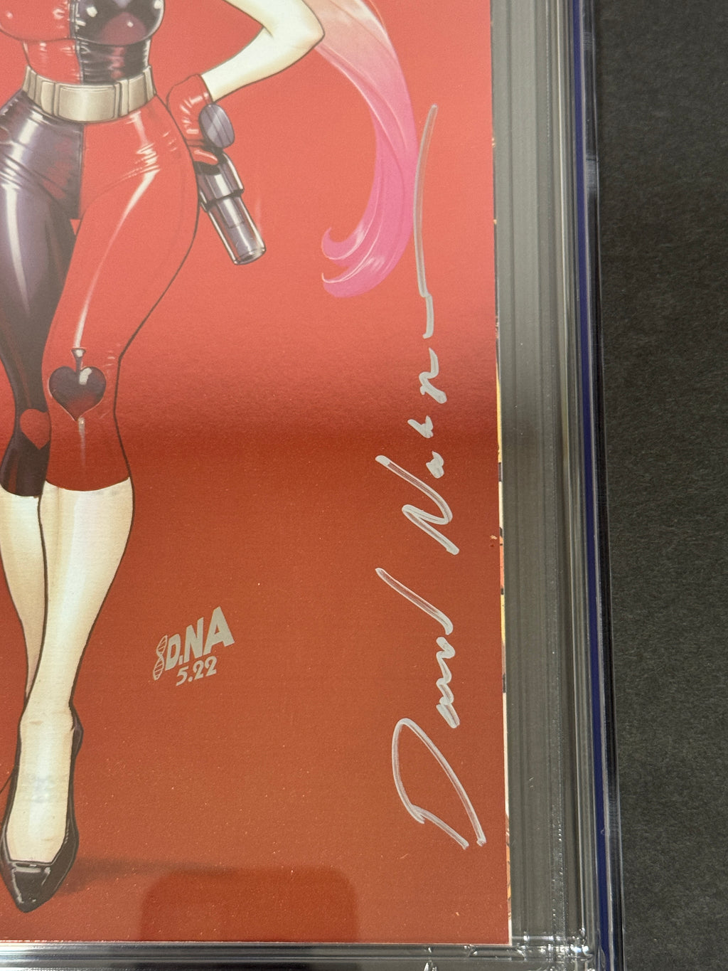 Harley Quinn #17 Nakayama Foil Variant CGC 9.8 Signature Series David Nakayama Sketch & Signed