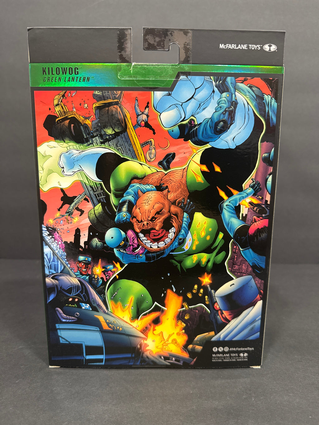 McFarlane DC Multiverse Kilowog Green Lantern Collector Edition Gold Label 2026 SDCC Exclusive