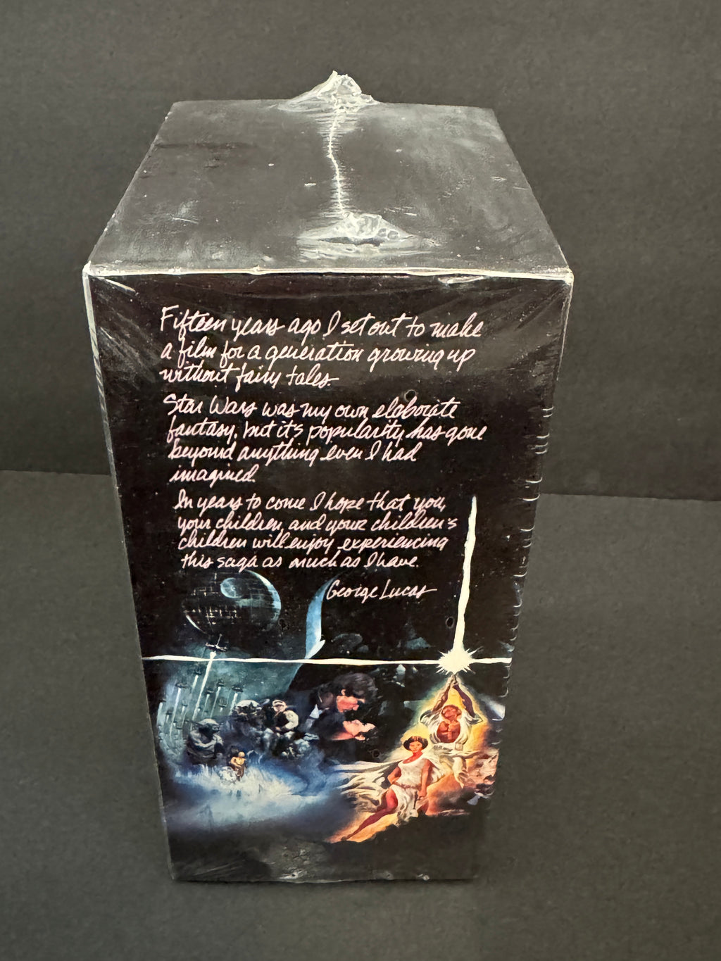 Vintage Star Wars Trilogy VHS Box Set (1992 CBS/Fox Video) - Factory Sealed