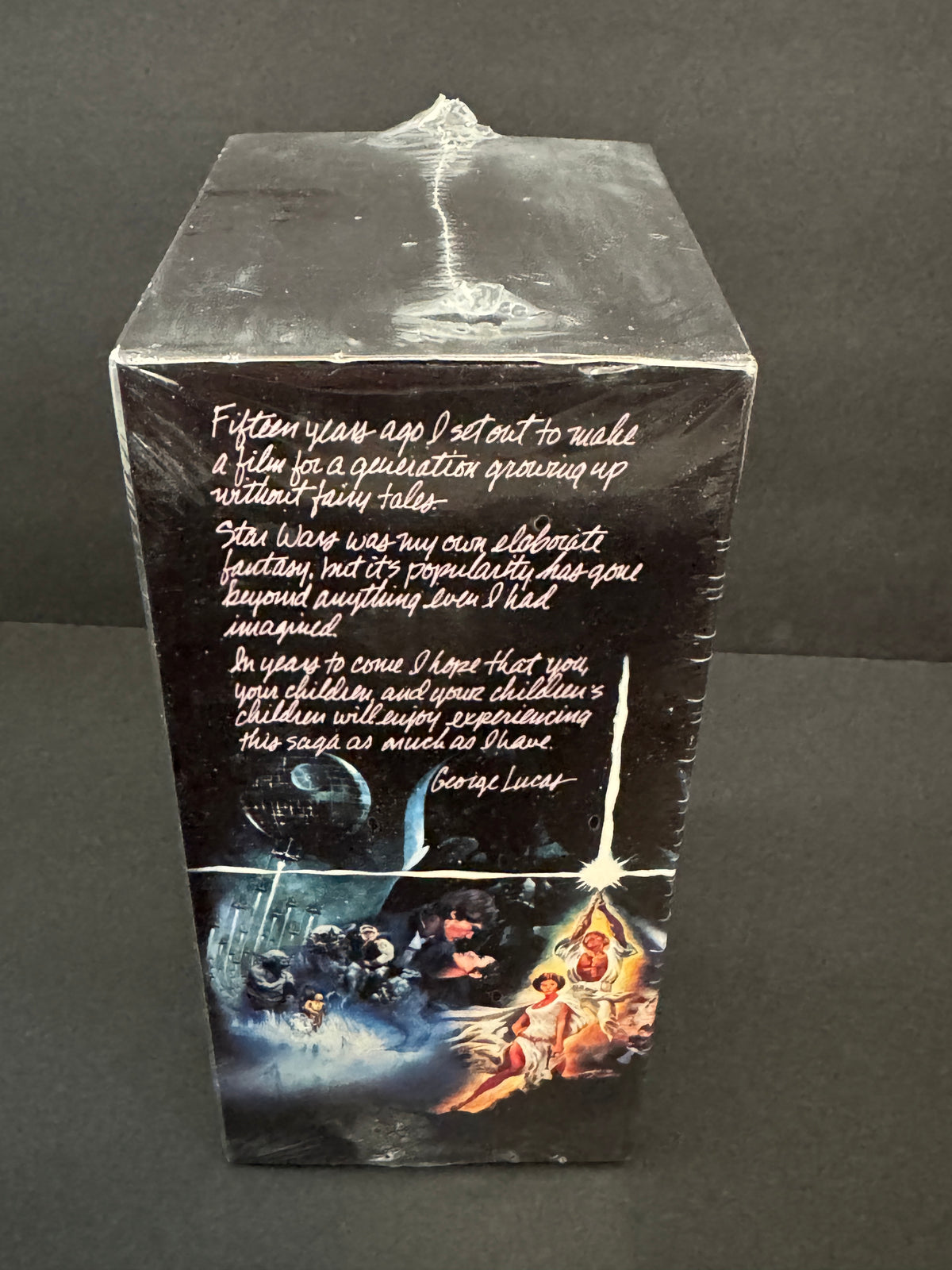 Vintage Star Wars Trilogy VHS Box Set (1992 CBS/Fox Video) - Factory Sealed