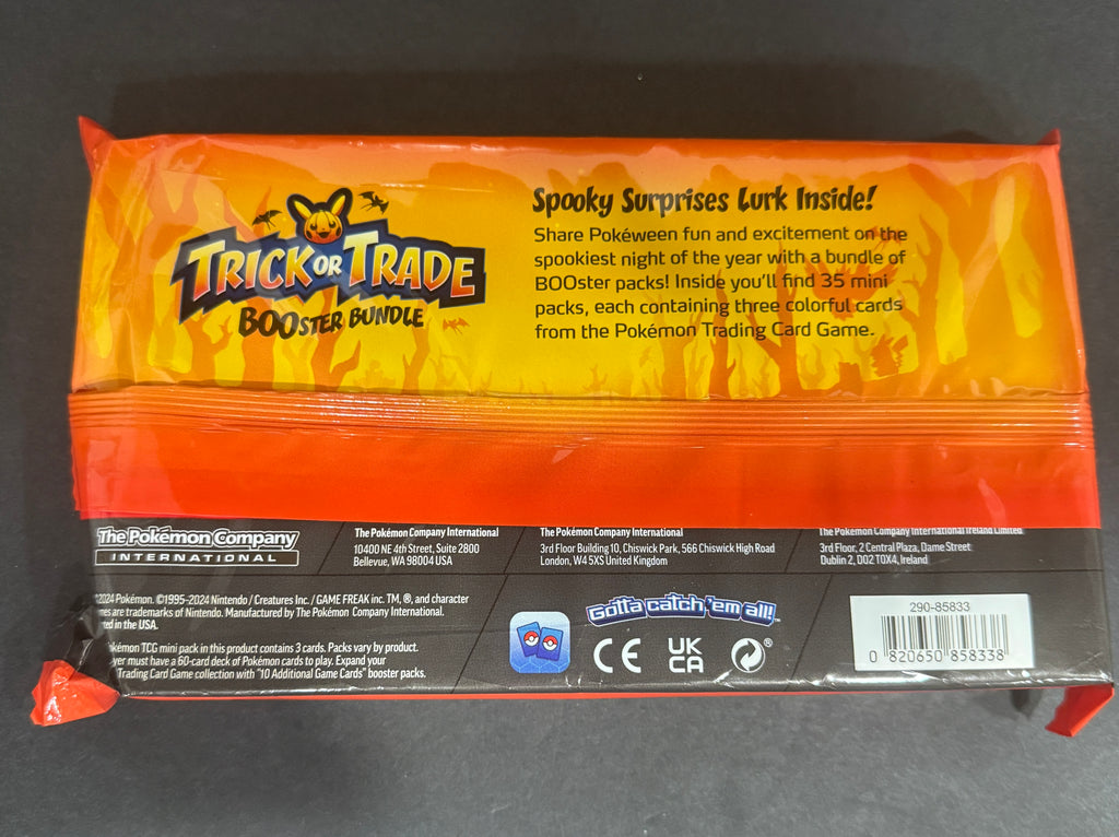 Pokémon TCG: Trick or Trade BOOster Bundle (2024) | 35 Mini Booster Packs | Factory Sealed