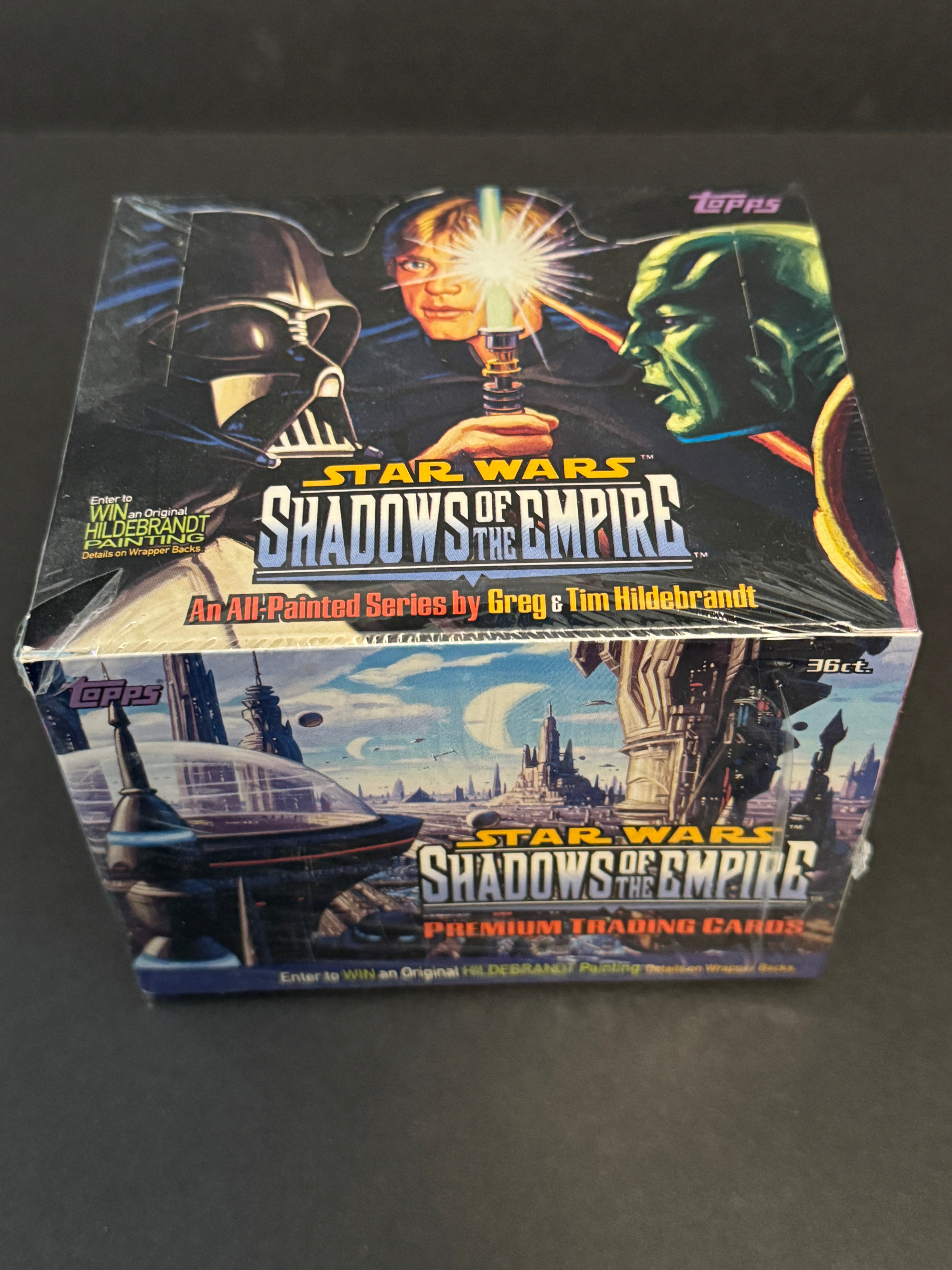 1996 Topps Star Wars Shadows of the Empire Sealed Trading Card Hobby Box (36 Packs)