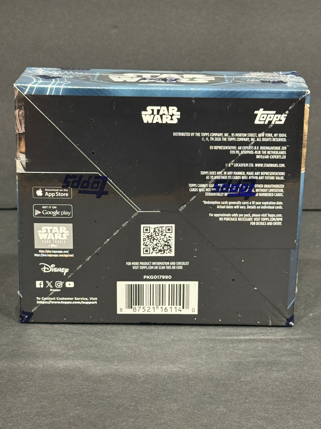 2026 Topps Chrome Star Wars Hobby Box – 1 Autograph – Factory Sealed