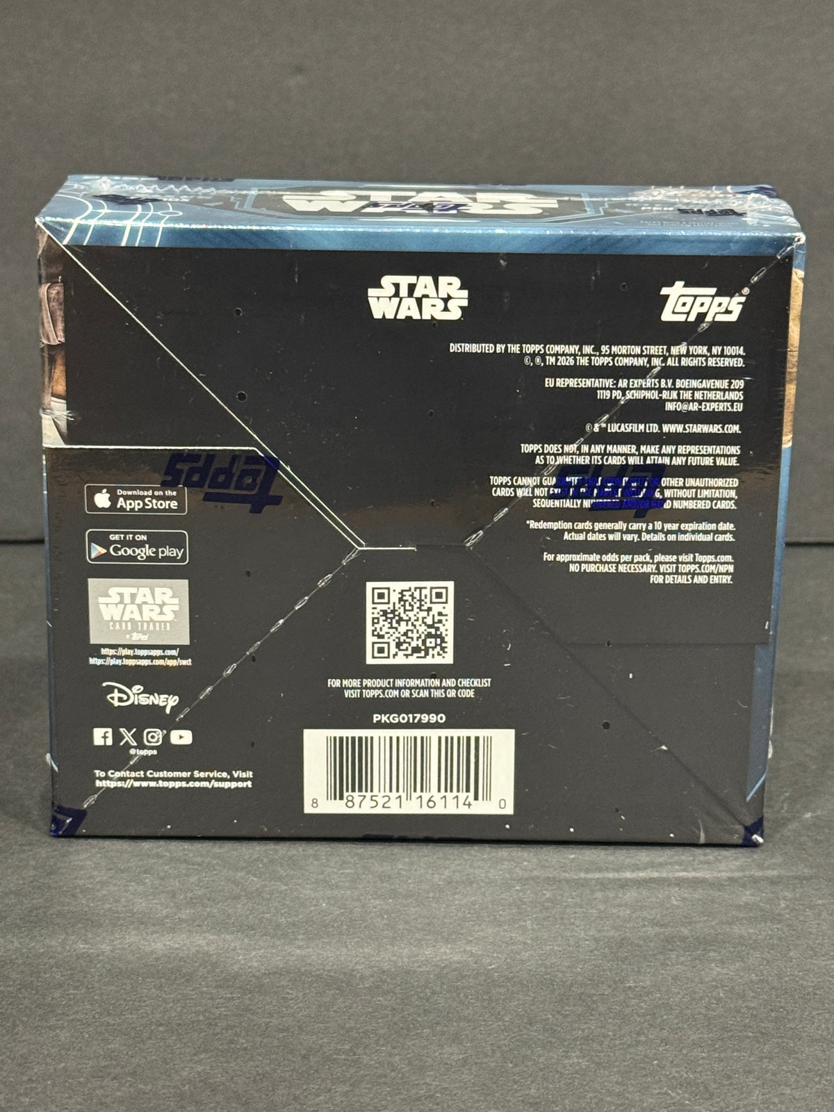 2026 Topps Chrome Star Wars Hobby Box – 1 Autograph – Factory Sealed