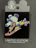 Disney Lilo & Stitch Winter Fun Sledding Pin – LE 250 – Original Card