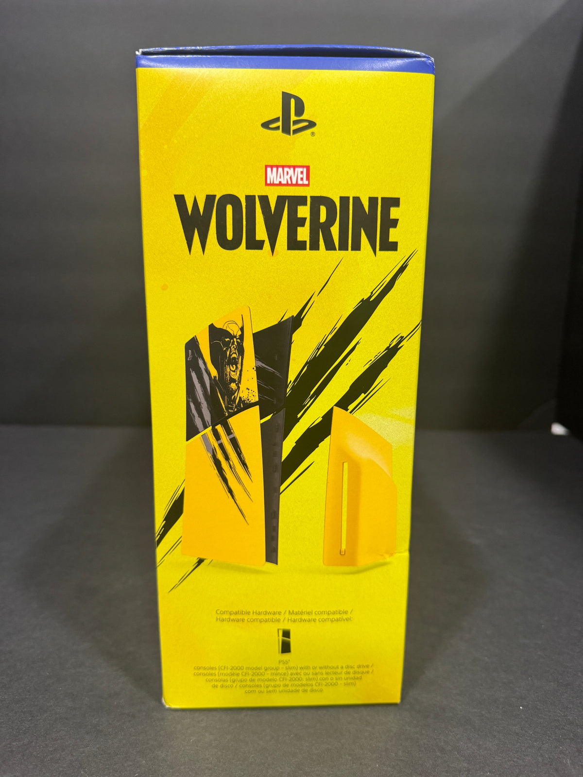 PlayStation 5 Console Covers – Marvel’s Wolverine Battle Yellow Limited Edition – PS5 Slim