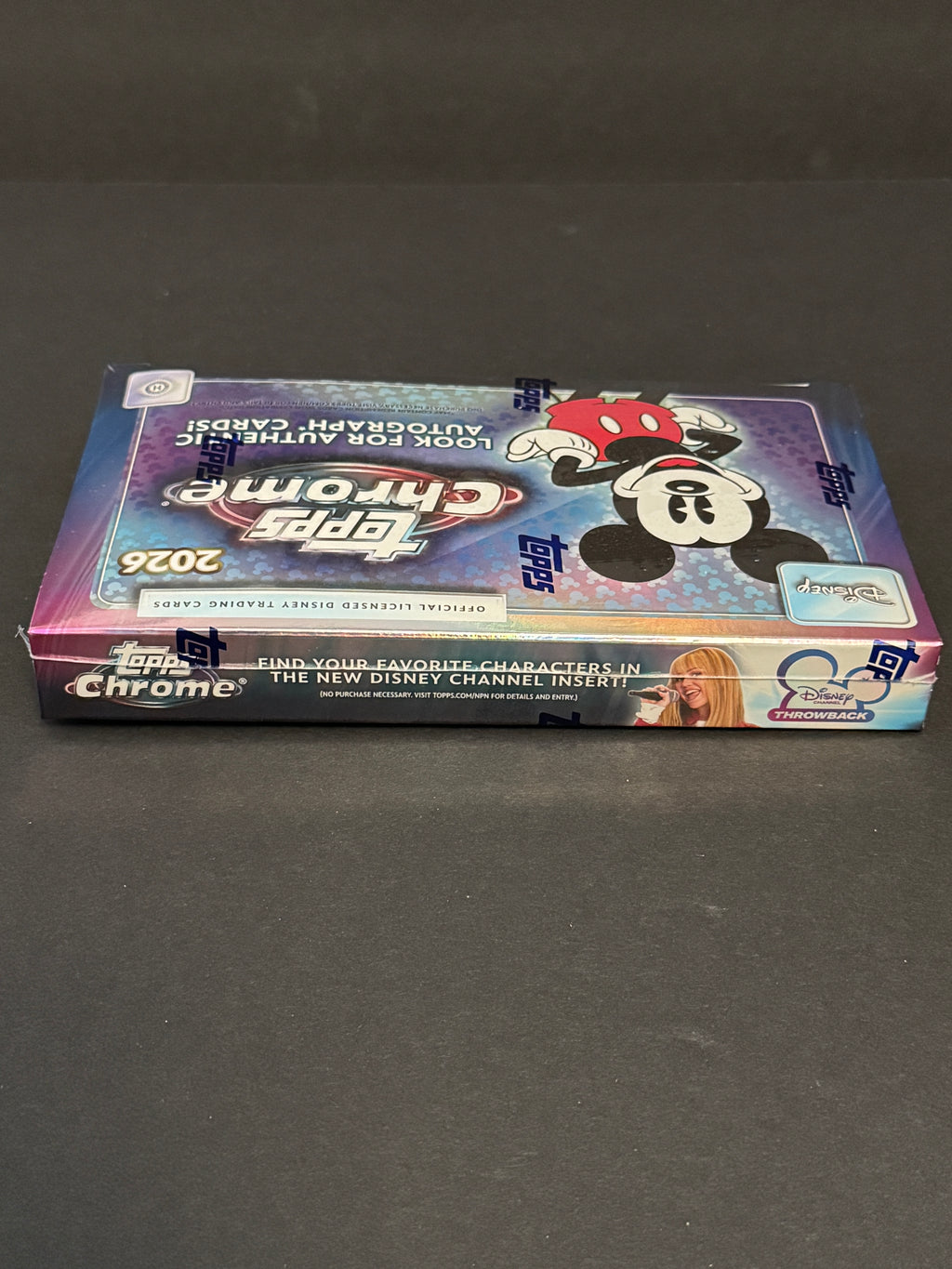 2026 Topps Chrome Disney Hobby Box Factory Sealed Trading Cards