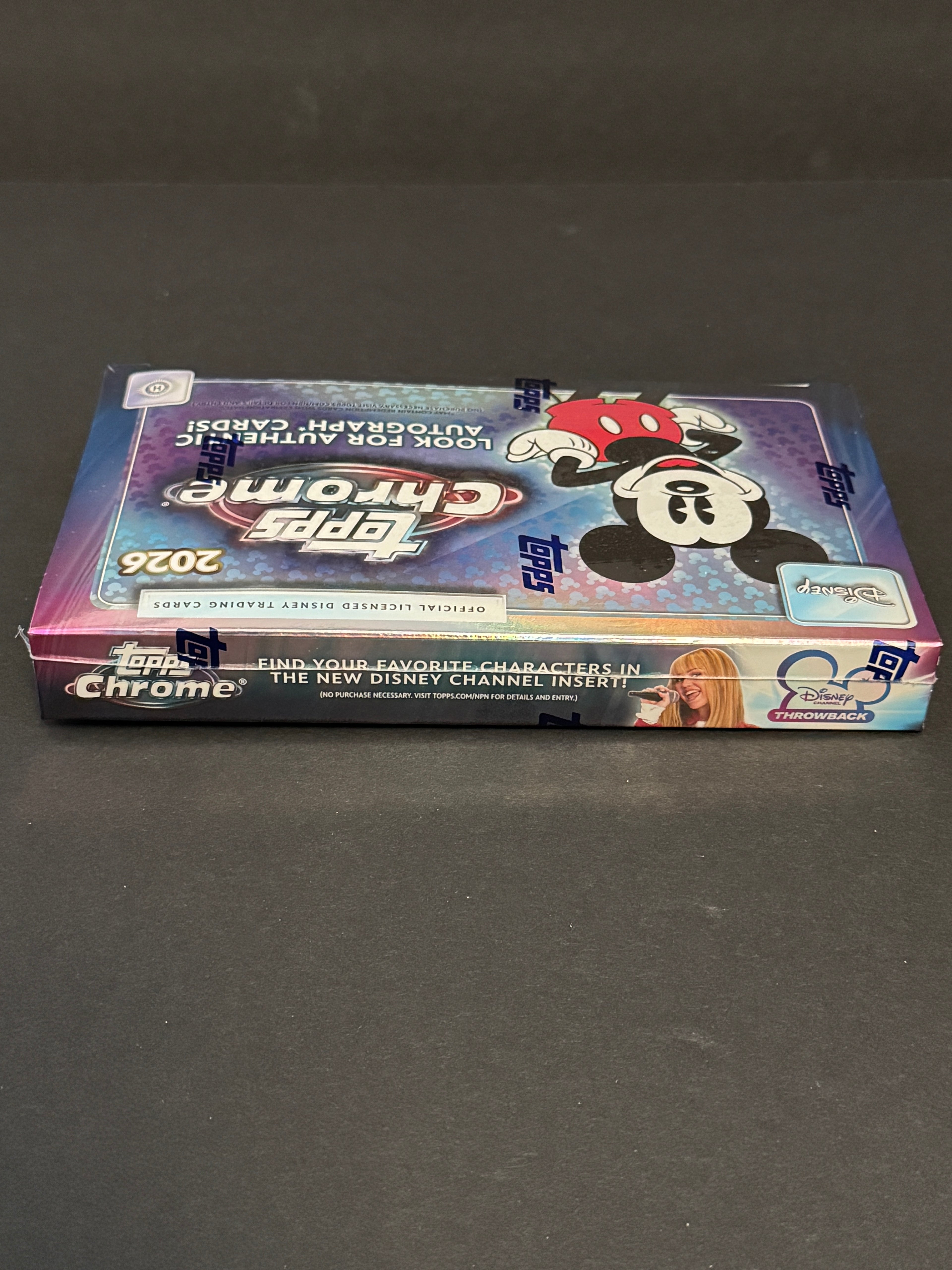 2026 Topps Chrome Disney Hobby Box Factory Sealed Trading Cards