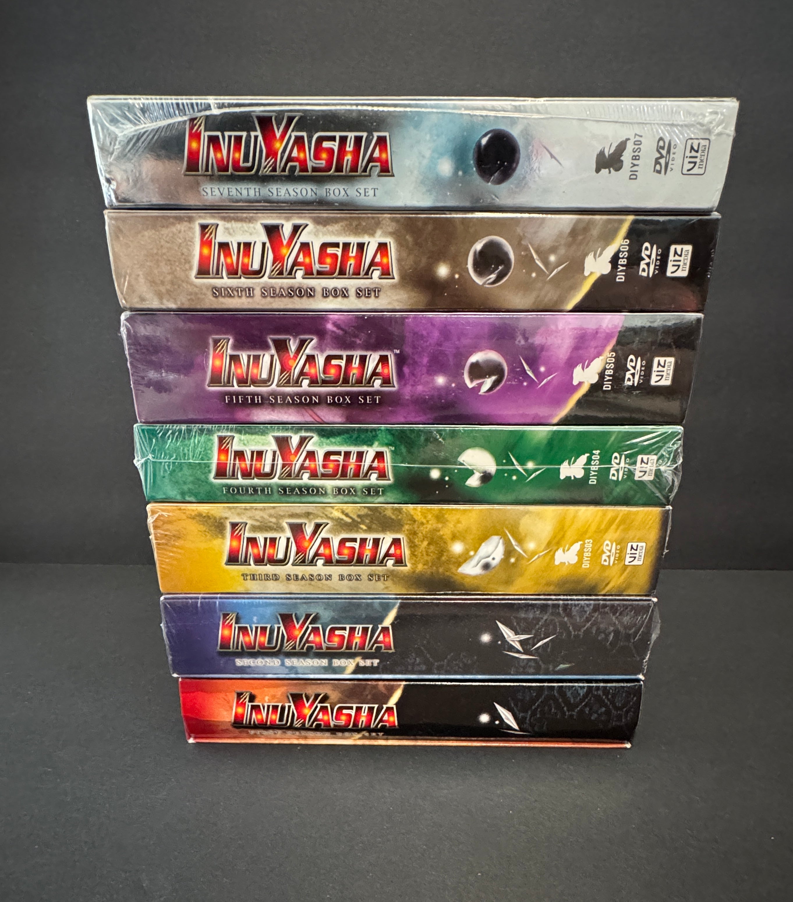 InuYasha Seasons 1-7 DVD Box Set Complete Series Brand New Factory Sealed (Season 1 is opened)