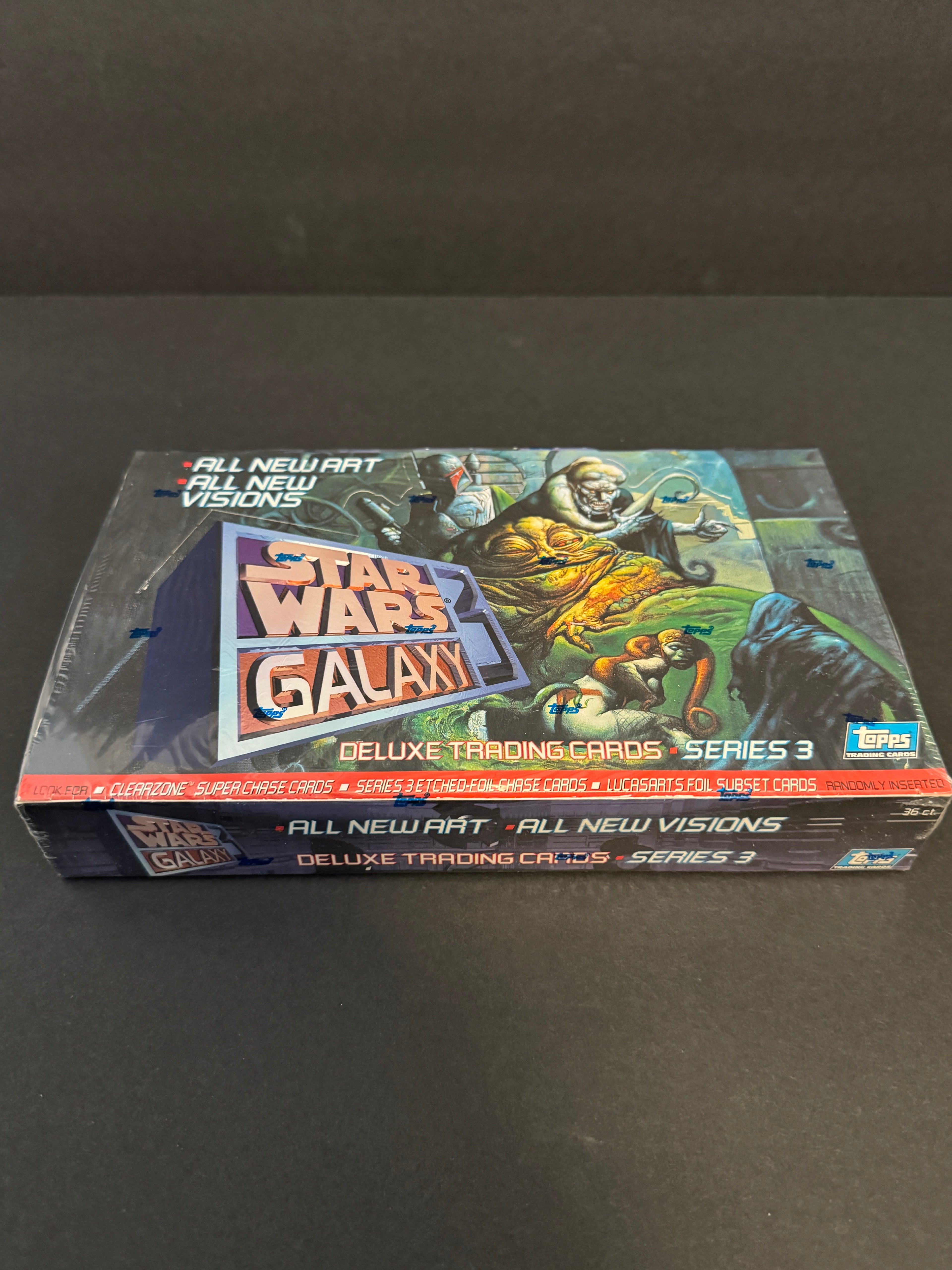 1995 Topps Star Wars Galaxy Series 3 Trading Card Hobby Box - Factory Sealed
