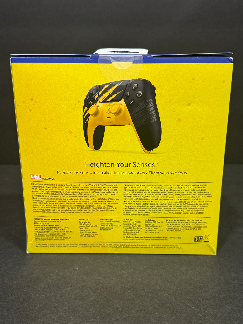 PlayStation DualSense Wireless Controller – Marvel’s Wolverine Limited Edition