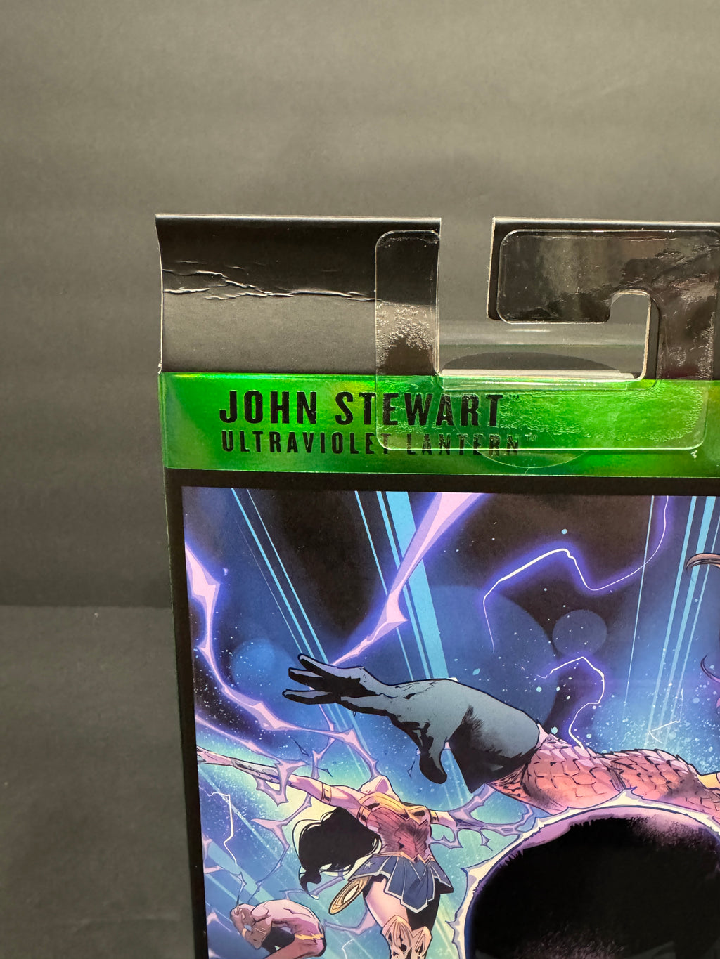 McFarlane DC Multiverse John Stewart Ultraviolet Lantern Gold Label 2026 SDCC Exclusive