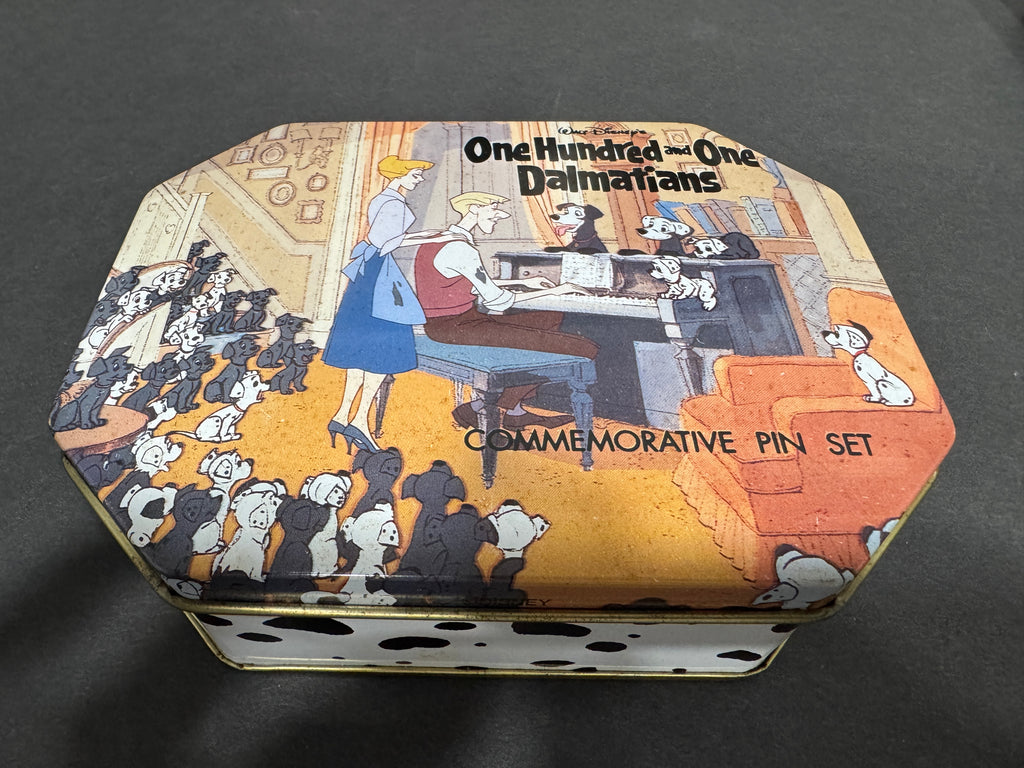 Disney Parks 101 Dalmatians 65th Anniversary Boxed Pin Set - Cruella de Vil (LE 1000) Some Yellowing