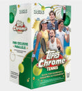 2026 Topps Chrome Tennis Value Blaster Box Factory Sealed 5 Exclusive Parallels