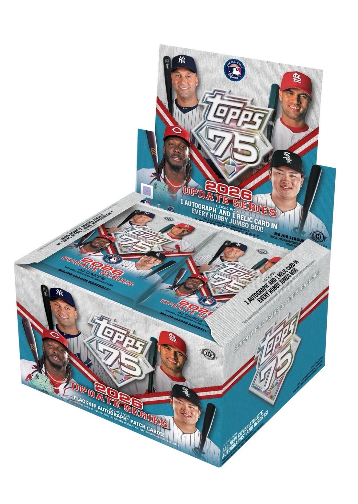 2026 Topps Update Series Baseball Jumbo Hobby Box – Factory Sealed - Oct 14