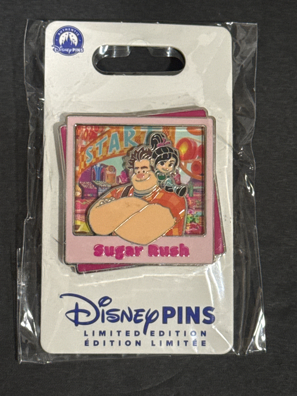 Disney Store Exclusive Wreck-It Ralph Vanellope Sugar Rush LE 2000 Pin