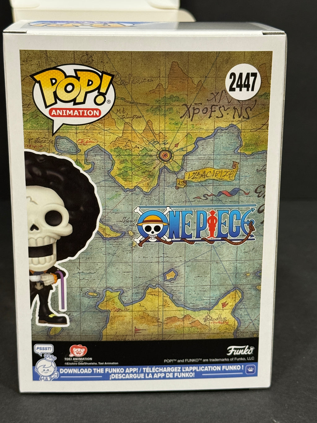 Funko Pop! One Piece Brook #2447 Glow in the Dark – Mystery Box Series
