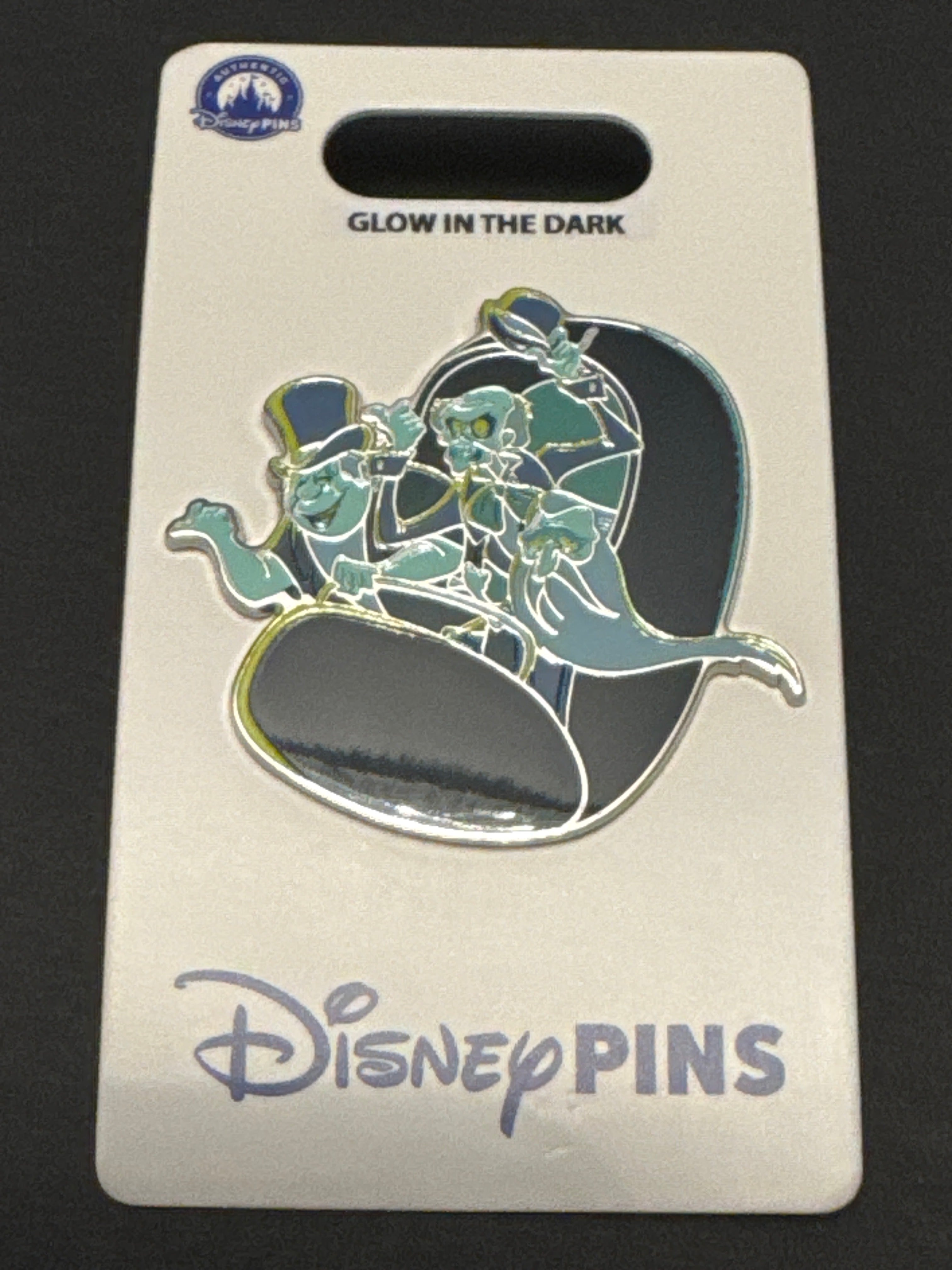 2026 Disney Parks Haunted Mansion Hitchhiking Ghosts Doom Buggy Glow in the Dark OE Pin