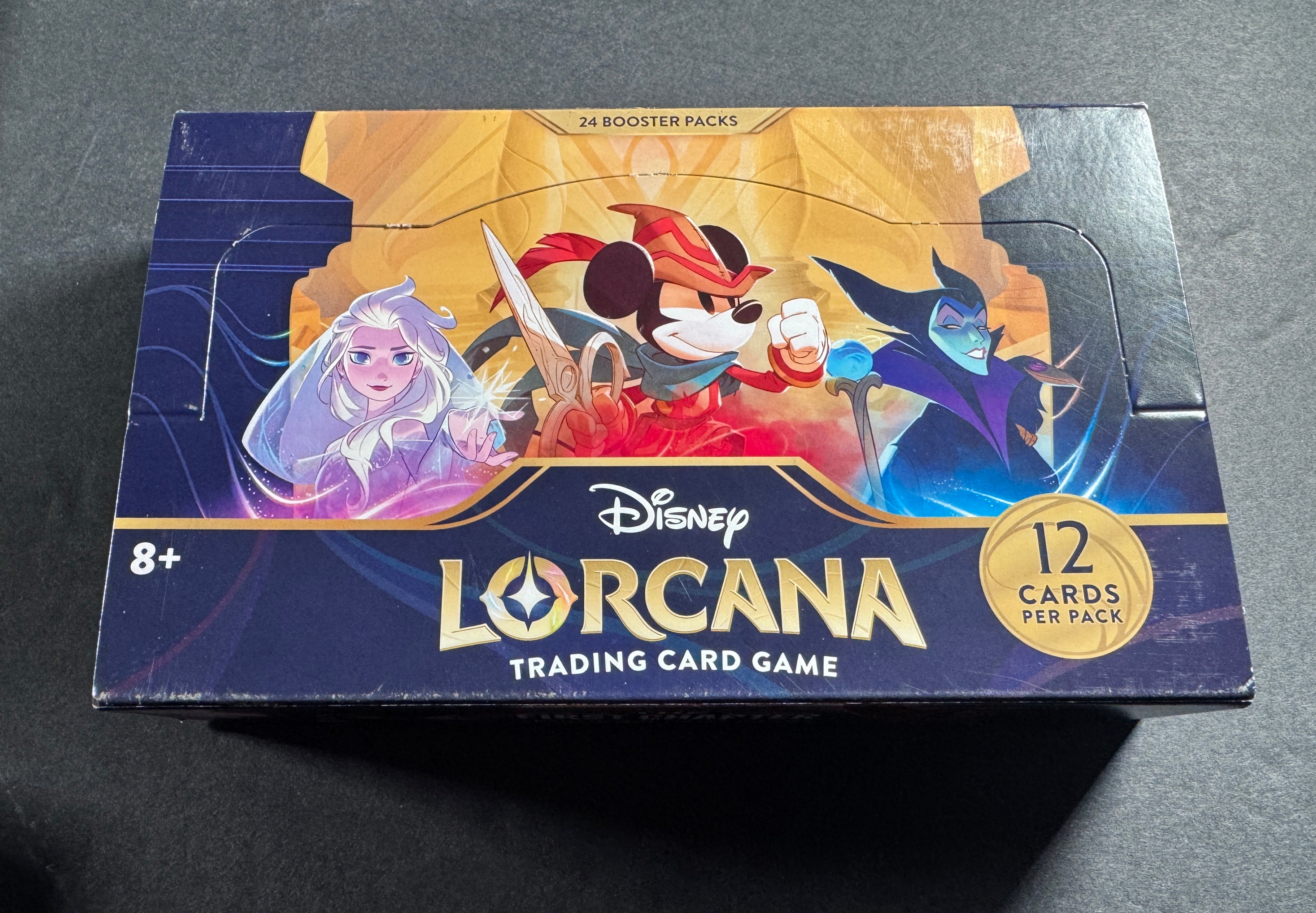 Disney Lorcana The First Chapter Booster Box – 050523CM1 Early Print – 24 Packs