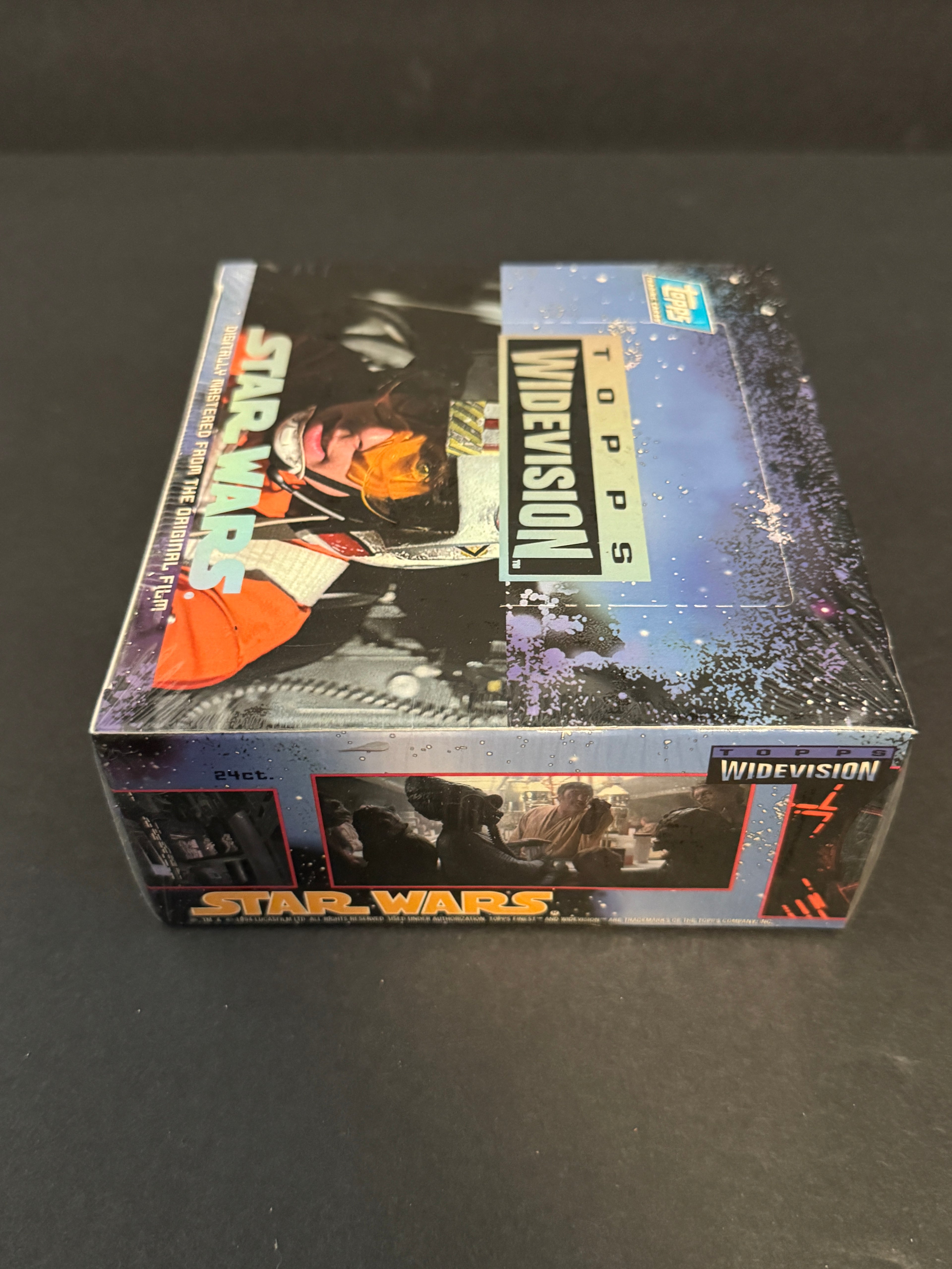 1994 Topps Star Wars A New Hope Widevision Factory Sealed Hobby Box (24 Packs)
