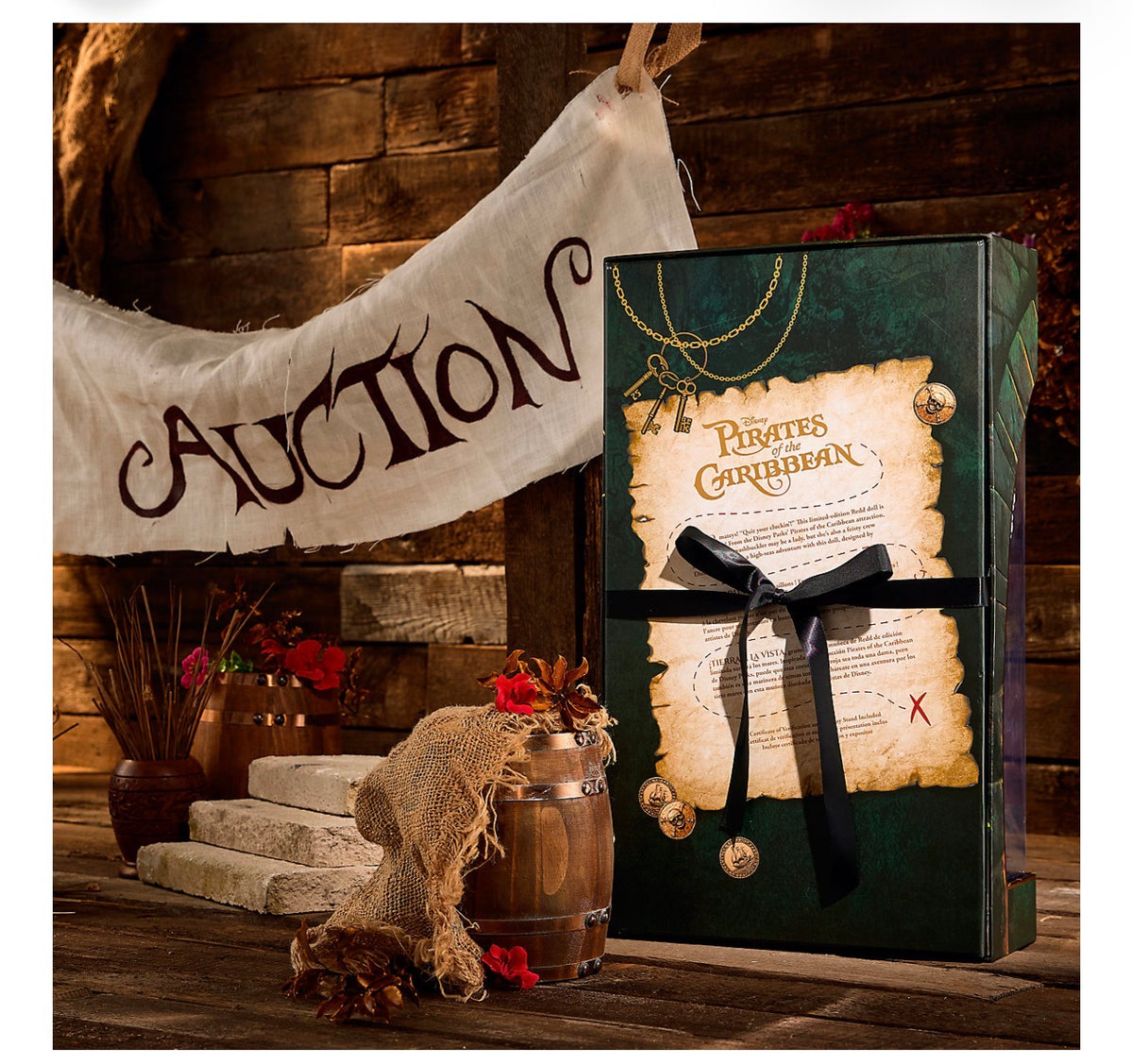 Disney D23 Redd Limited Edition Doll – Pirates of the Caribbean – LE 3000
