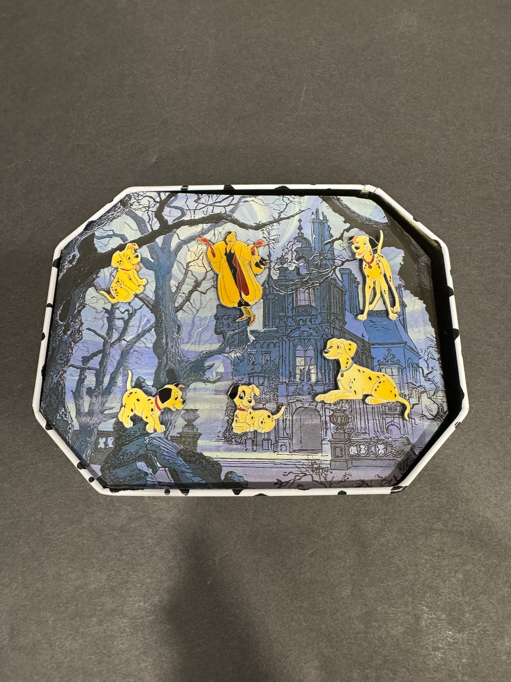 Disney Parks 101 Dalmatians 65th Anniversary Boxed Pin Set - Cruella de Vil (LE 1000) Some Yellowing