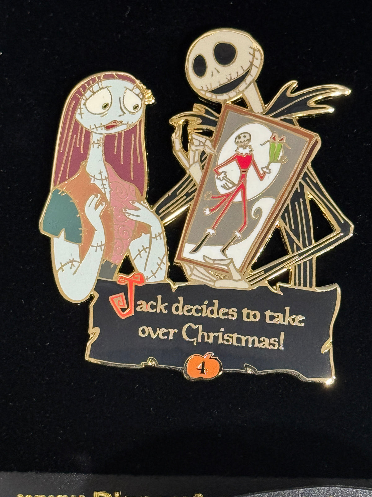 Disney Auctions Nightmare Before Christmas Complete Story Set 12 Pins LE 100