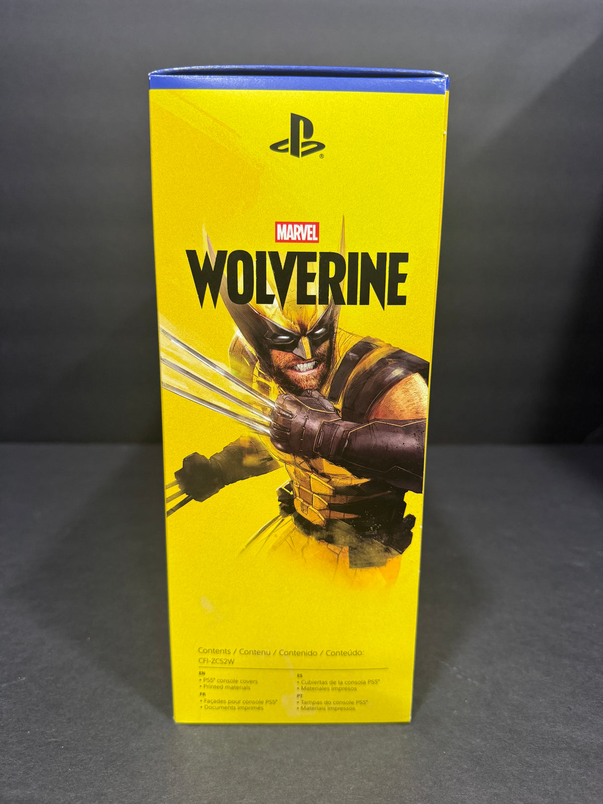PlayStation 5 Console Covers – Marvel’s Wolverine Battle Yellow Limited Edition – PS5 Slim