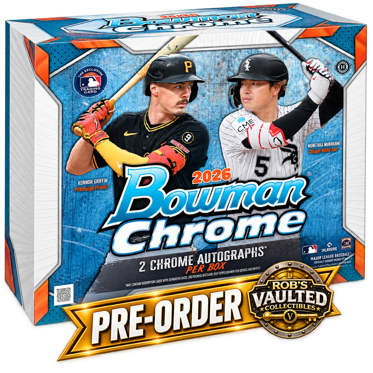 2026 Bowman Chrome Baseball Hobby Box – Factory Sealed – PREORDER