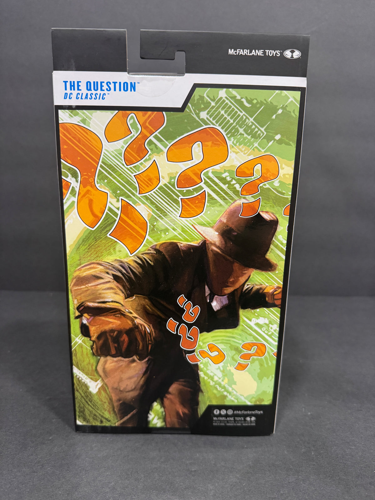 McFarlane DC Multiverse The Question Gold Label 2026 SDCC Exclusive